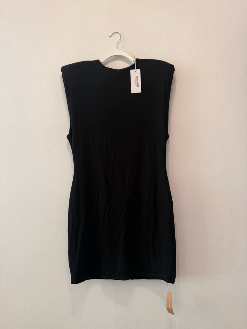 NWT XL Reformation $180 Rumi Black Mini Dress - Stretch Size XL